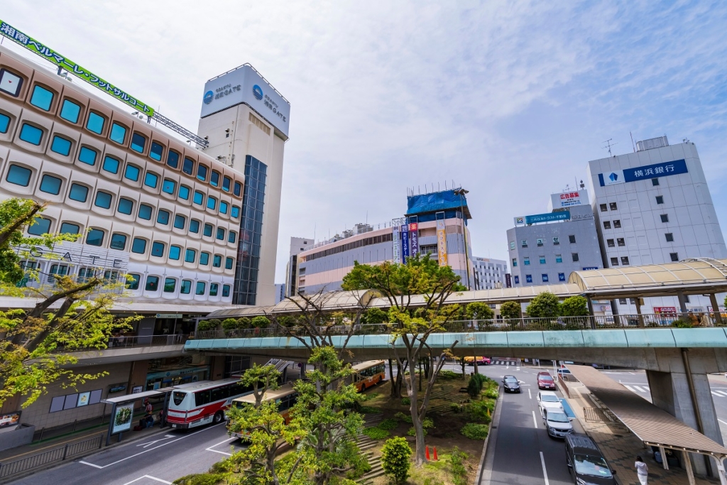 藤沢駅前の風景
